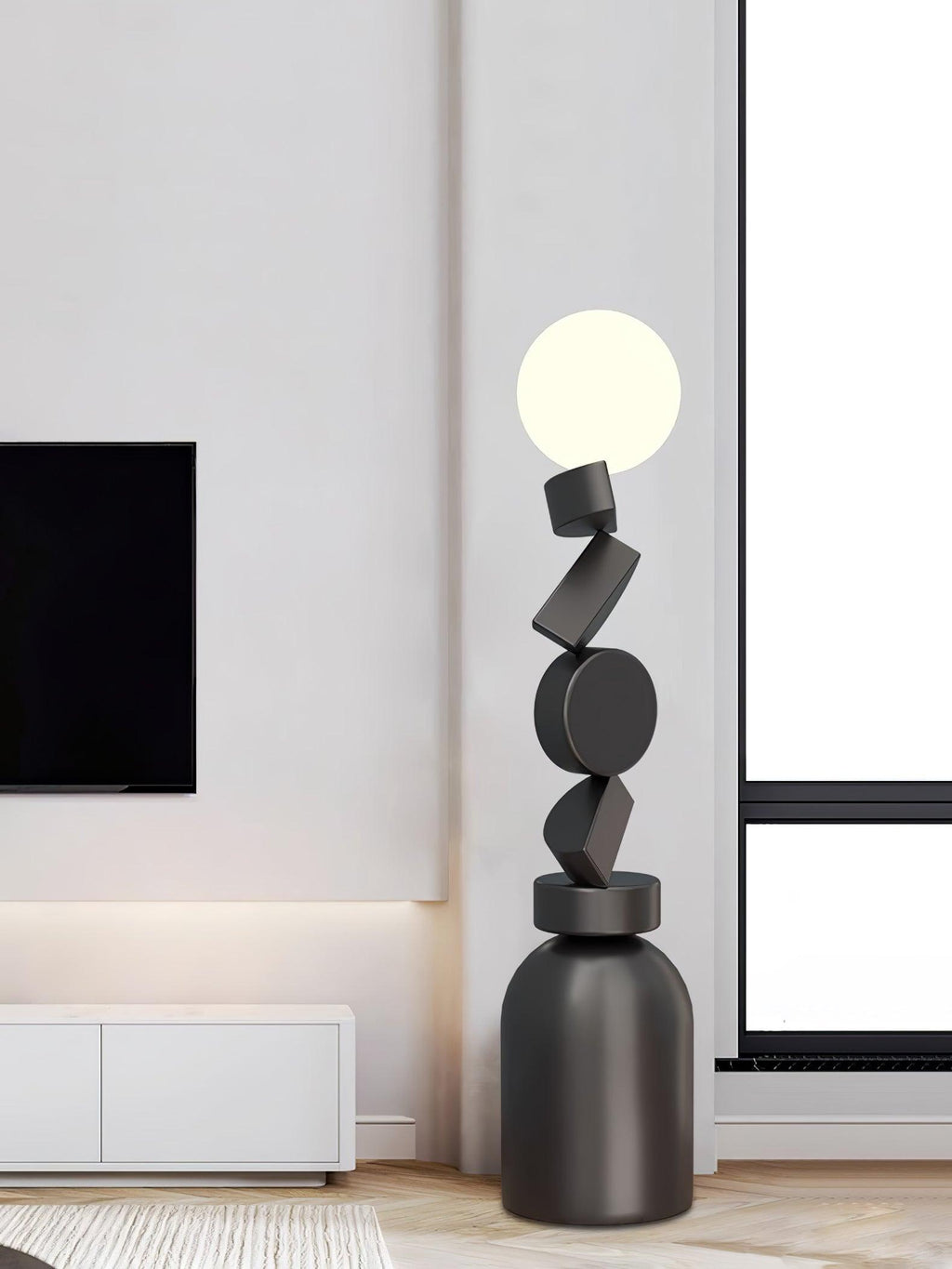 Modern Cubu Metal Floor Lamp — product view 16