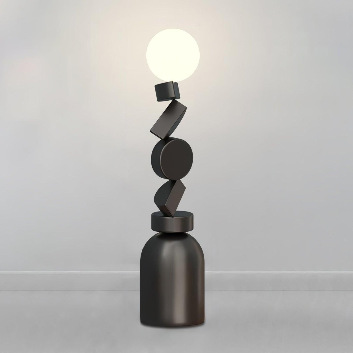Modern Cubu Metal Floor Lamp — product view 19