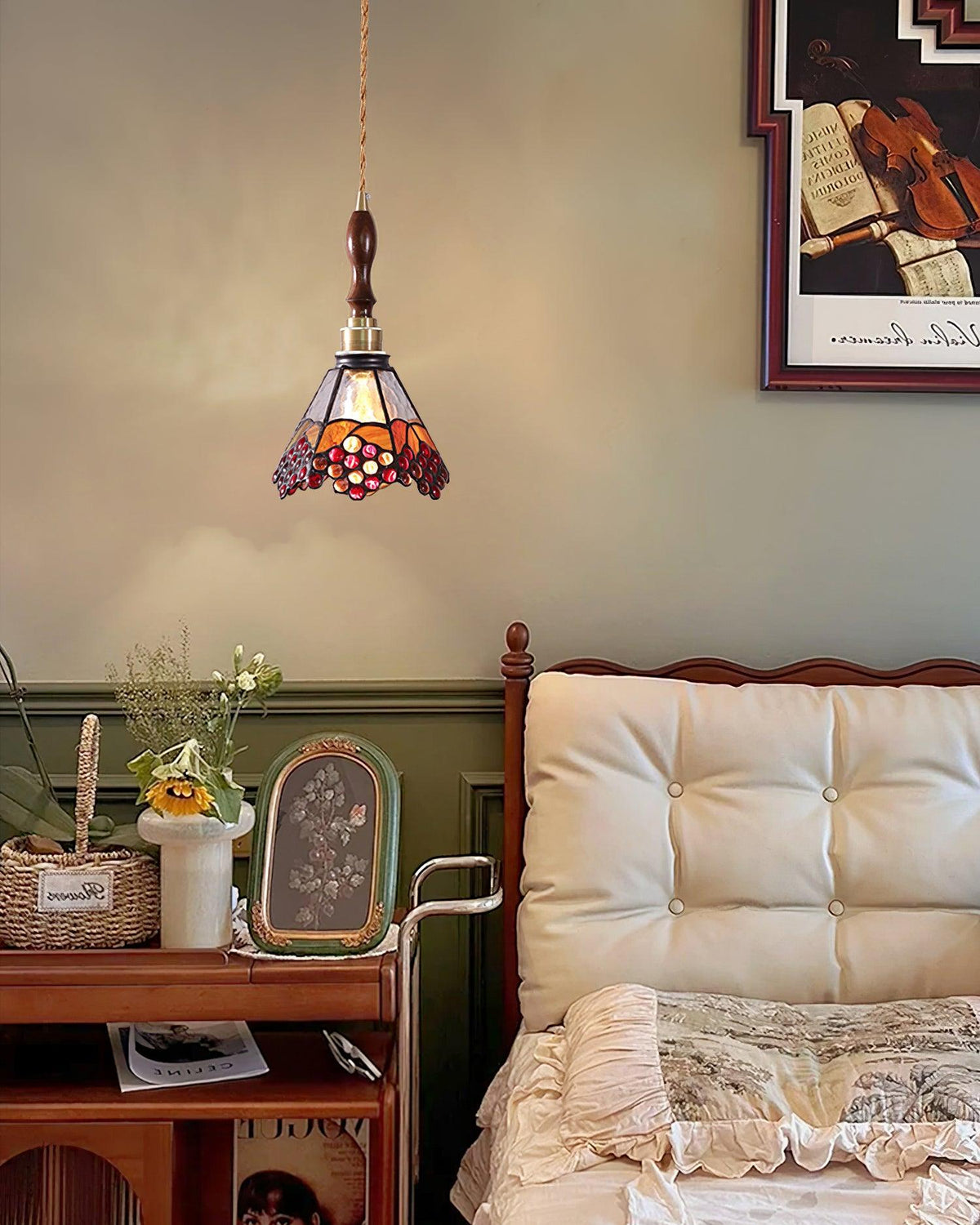 Retro Nance Glass Pendant Lamp — product view 8