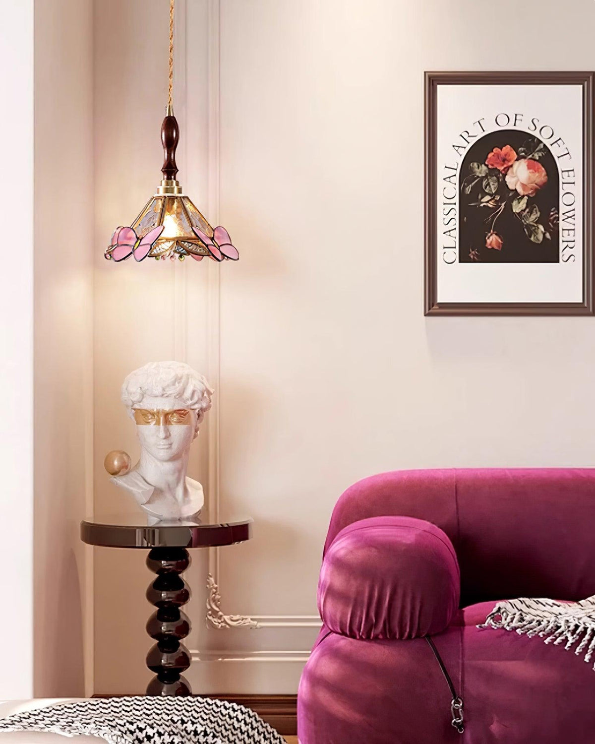 Retro Nance Glass Pendant Lamp — product view 16