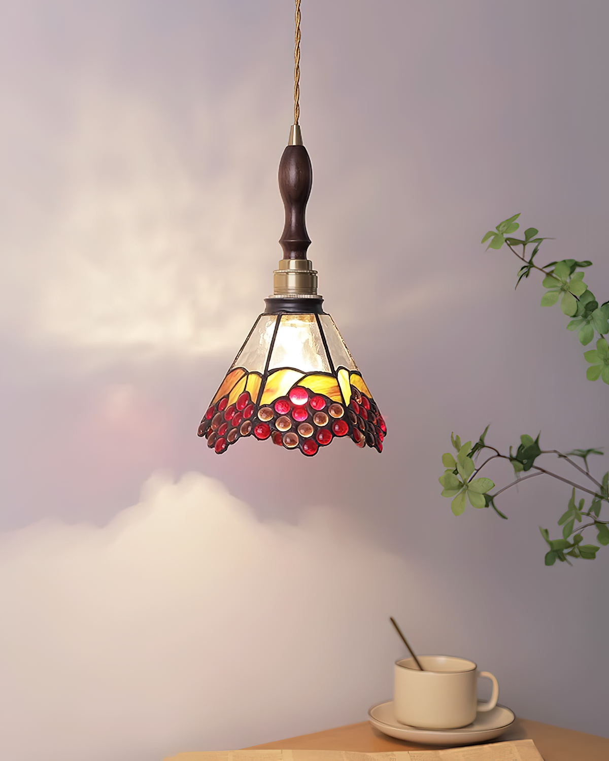 Retro Nance Glass Pendant Lamp — product view 25