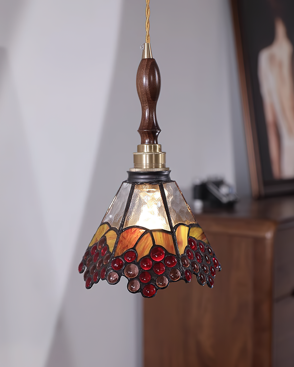 Retro Nance Glass Pendant Lamp — product view 26