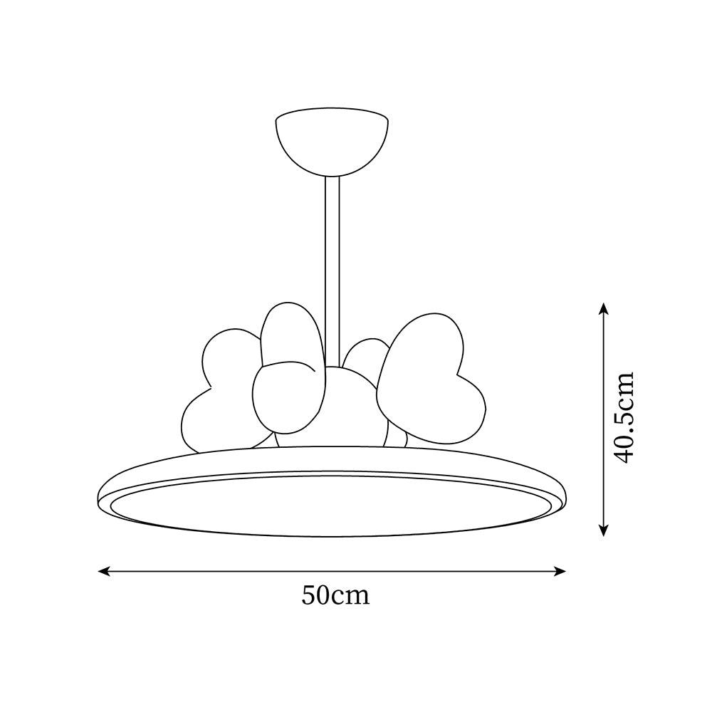 Lilia Metal Pendant Lamp — product view 5