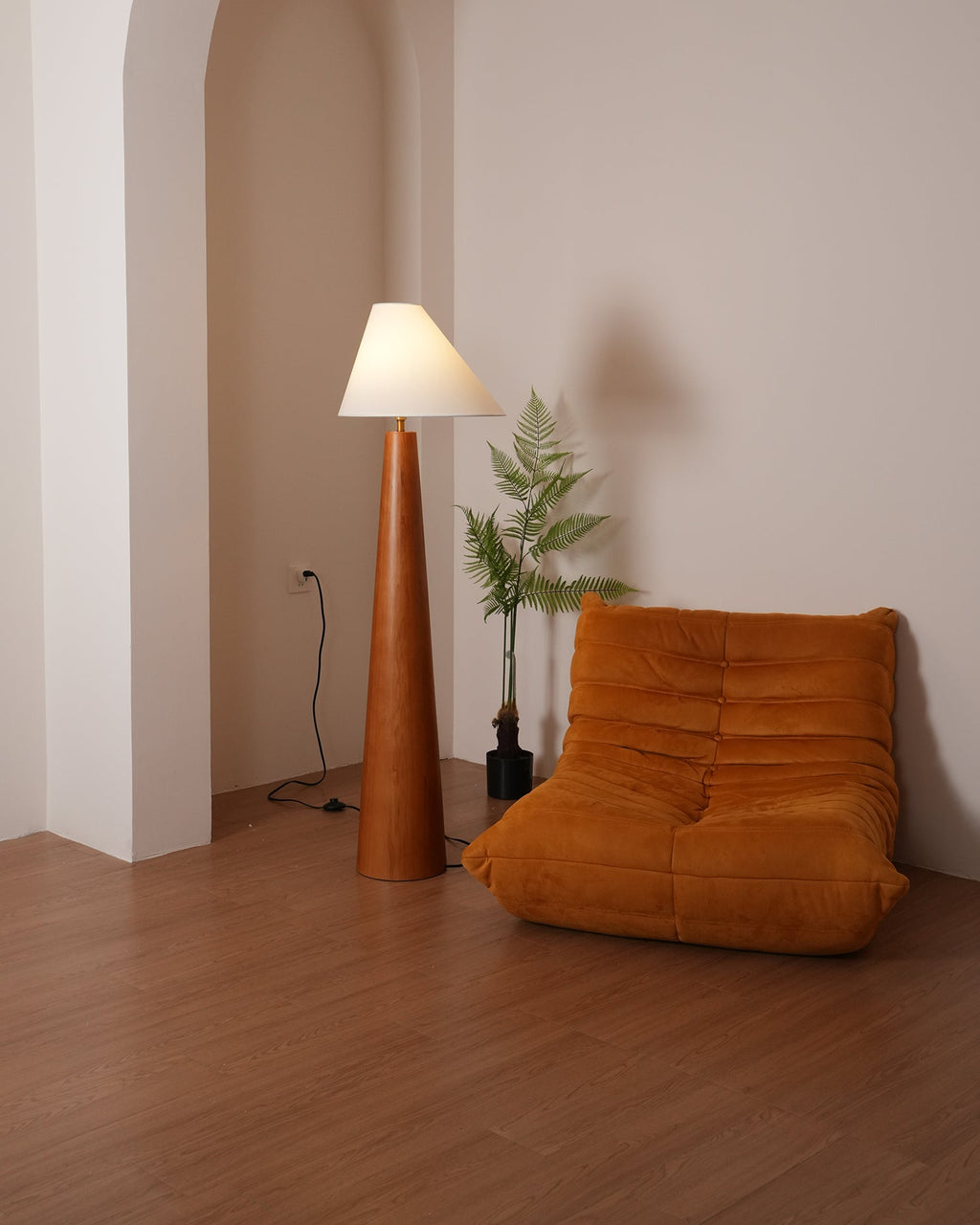 Alvin Wood Floor Lamp — product view 15