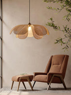Rattan Petal Pendant Lamp — product view 4