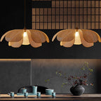 Rattan Petal Pendant Lamp — product view 9