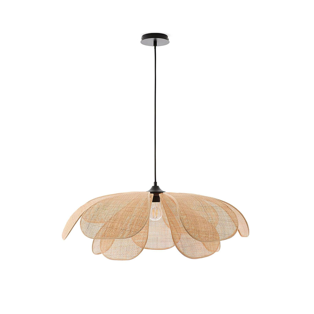 Rattan Petal Pendant Lamp — product view 13