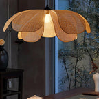 Rattan Petal Pendant Lamp — product view 17