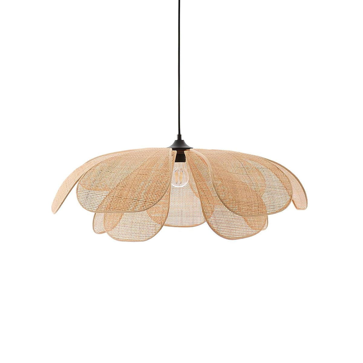 Rattan Petal Pendant Lamp — product view 26
