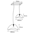 Wabi-Sabi Combination A Metal Chandelier — product view 10