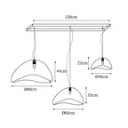Wabi-Sabi Combination A Metal Chandelier — product view 12