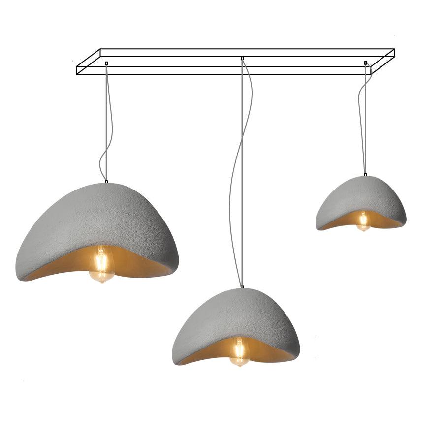 Wabi-Sabi Combination A Metal Chandelier — product view 27