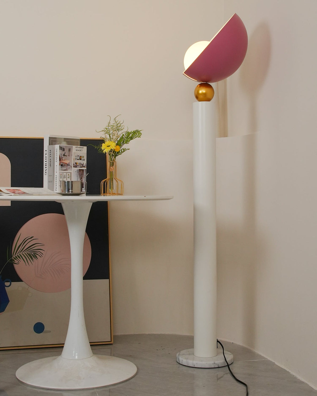 Lulu Marble Floor Lamp — product view 9