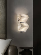 Alabaster Staircase Plug-in Wall Lamp – product view 20