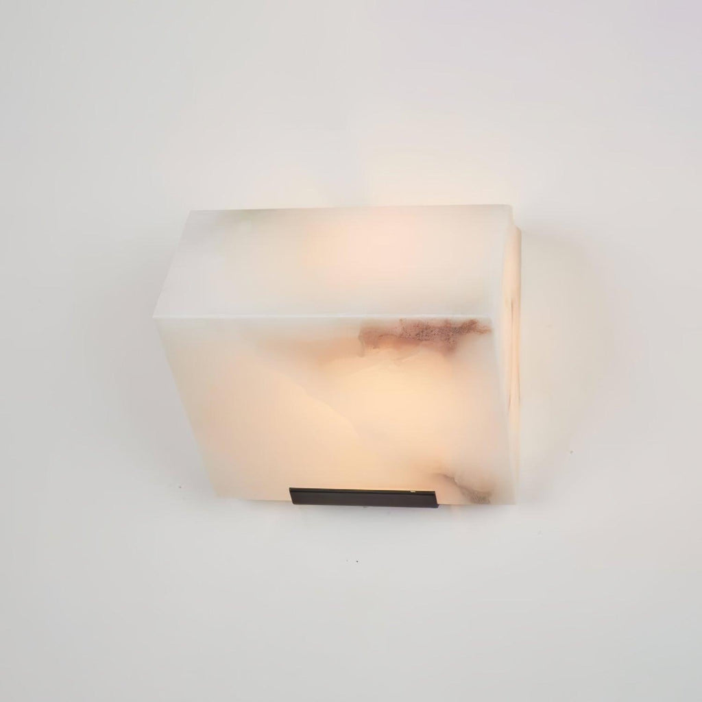 Alabaster Staircase Plug-in Wall Lamp – product view 43