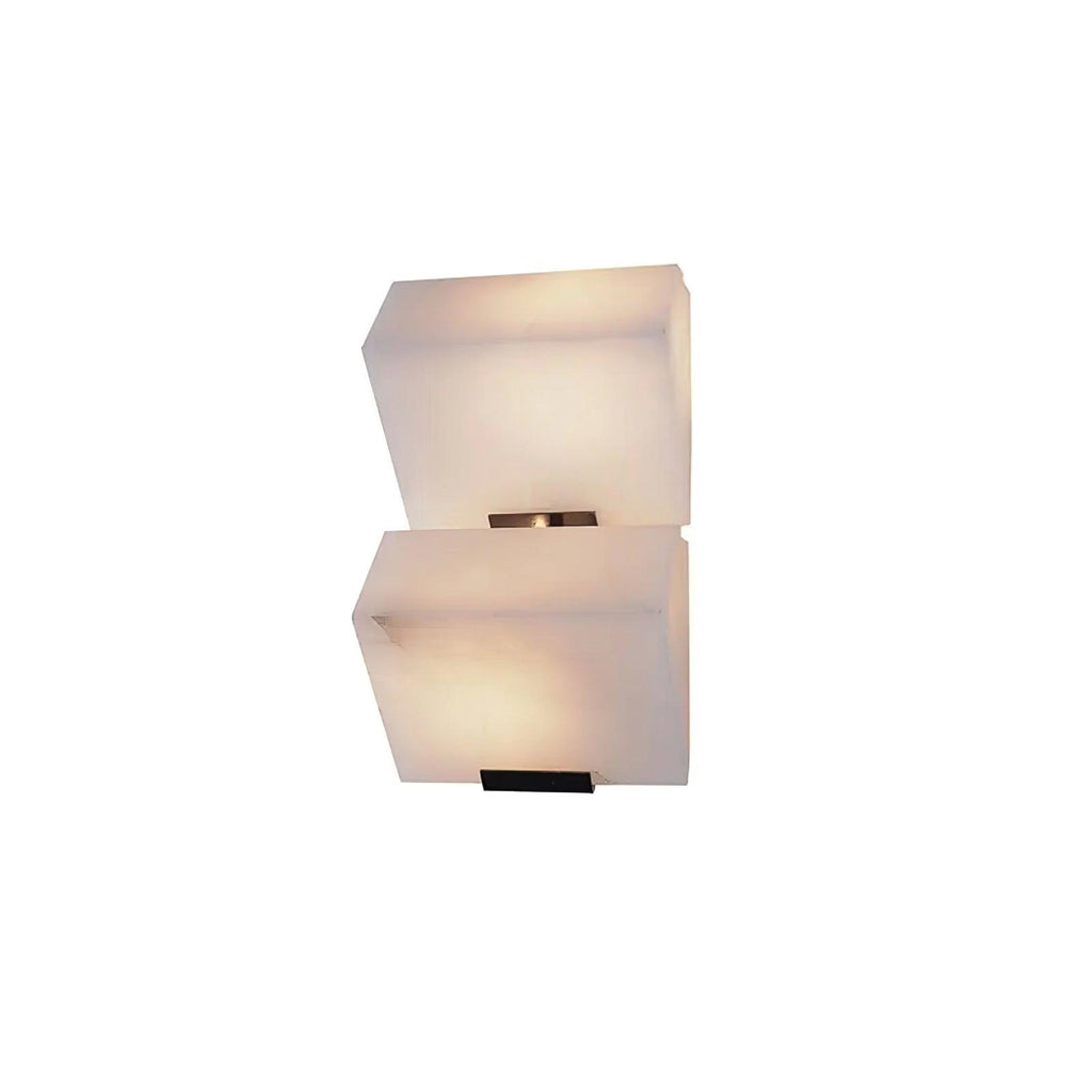 Alabaster Staircase Plug-in Wall Lamp – product view 45