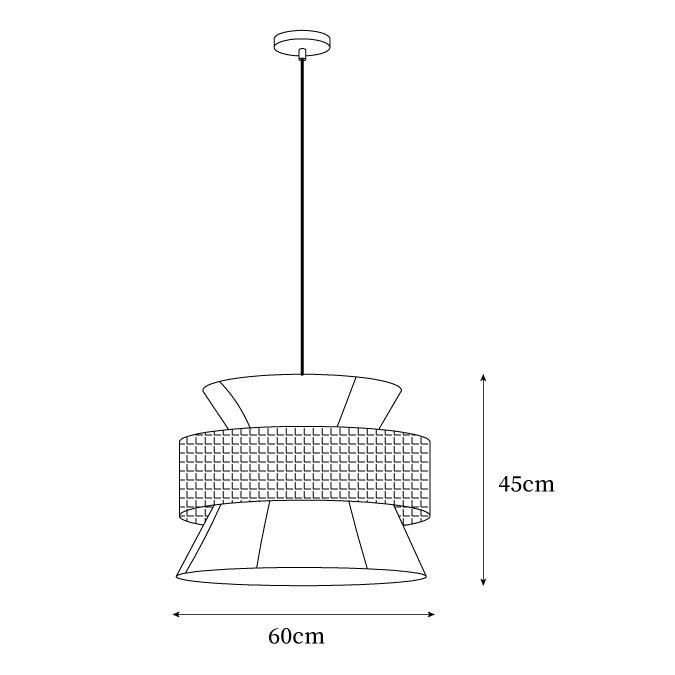 Rattan Bamboo Pendant Lamp — product view 5