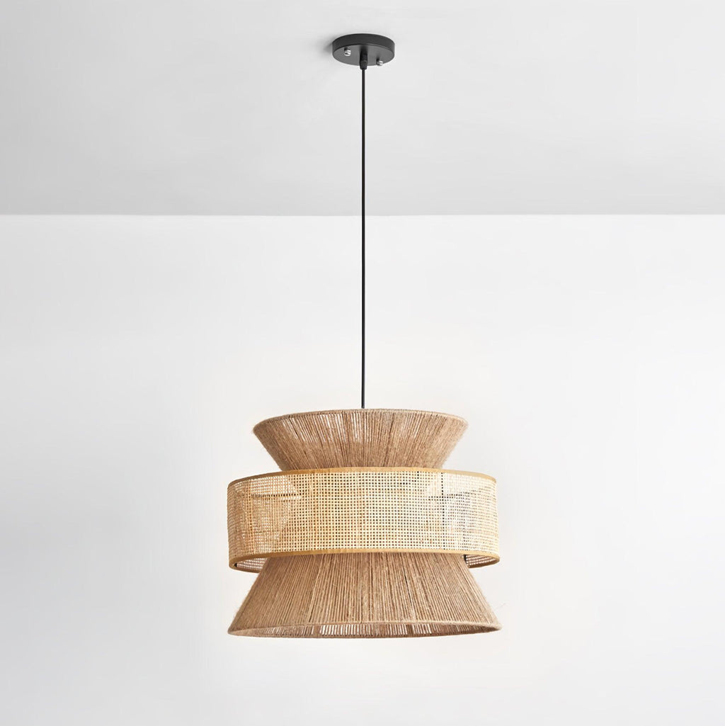 Rattan Bamboo Pendant Lamp — product view 8