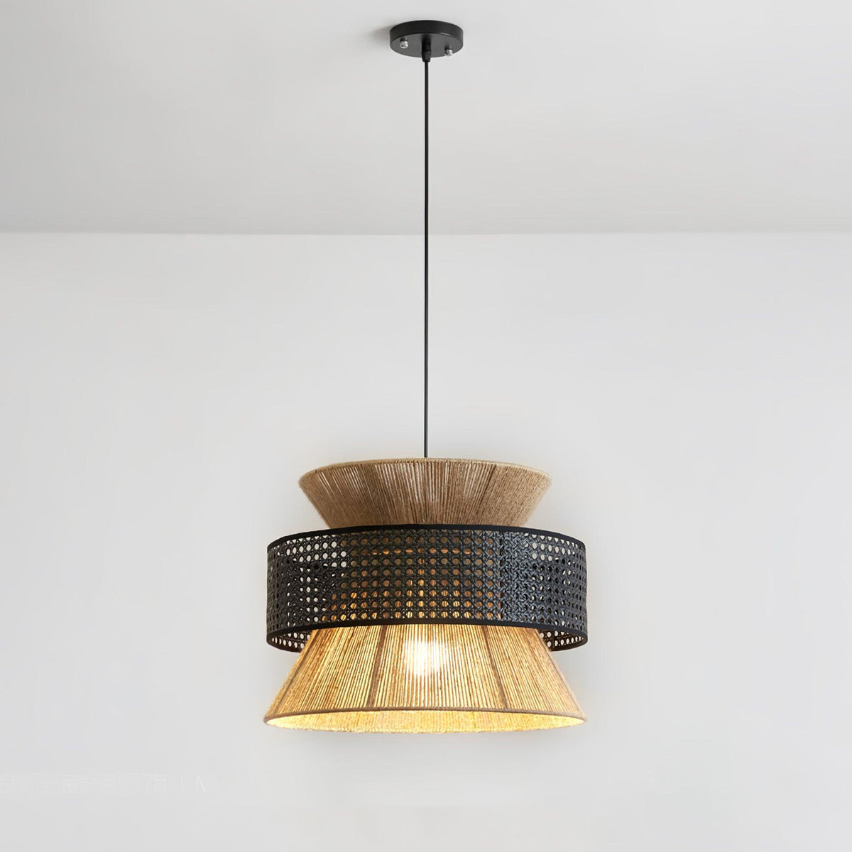 Rattan Bamboo Pendant Lamp — product view 20