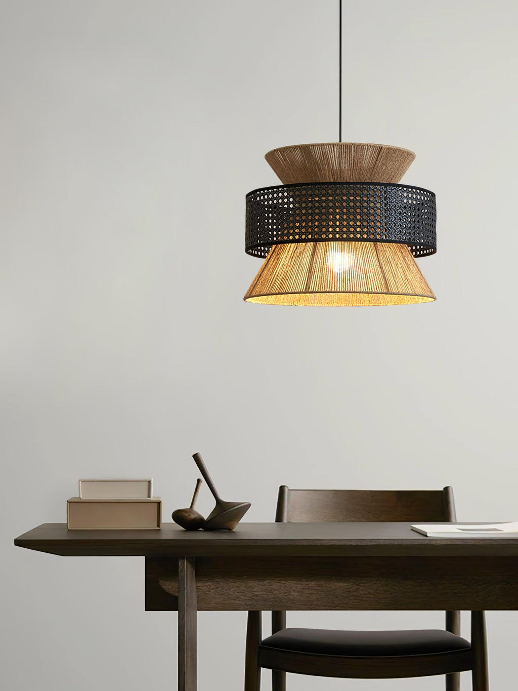 Rattan Bamboo Pendant Lamp — product view 24