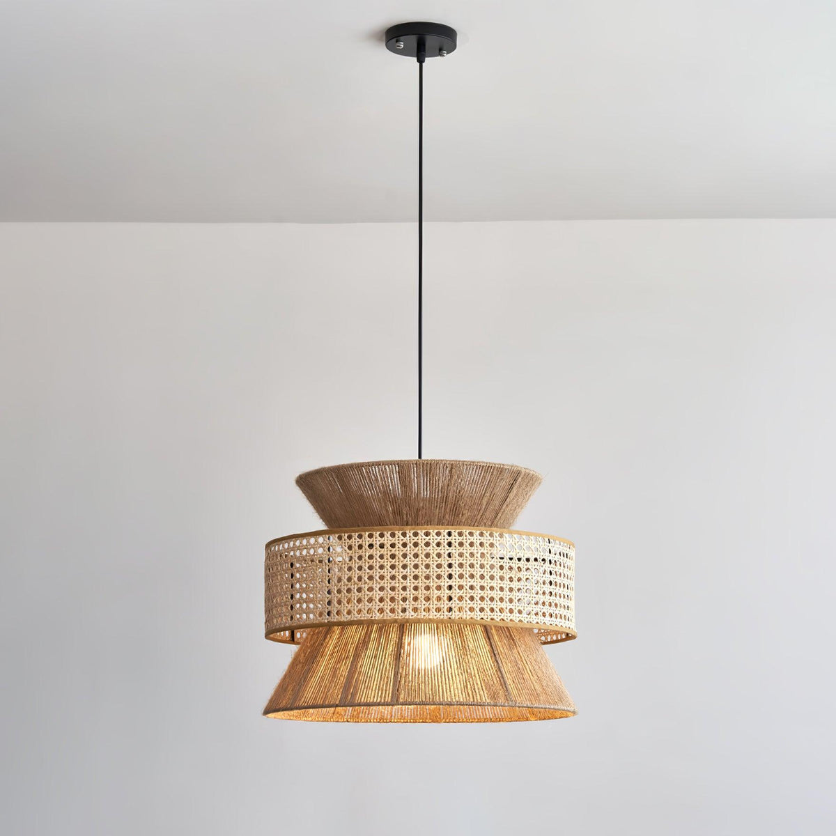 Rattan Bamboo Pendant Lamp — product view 31