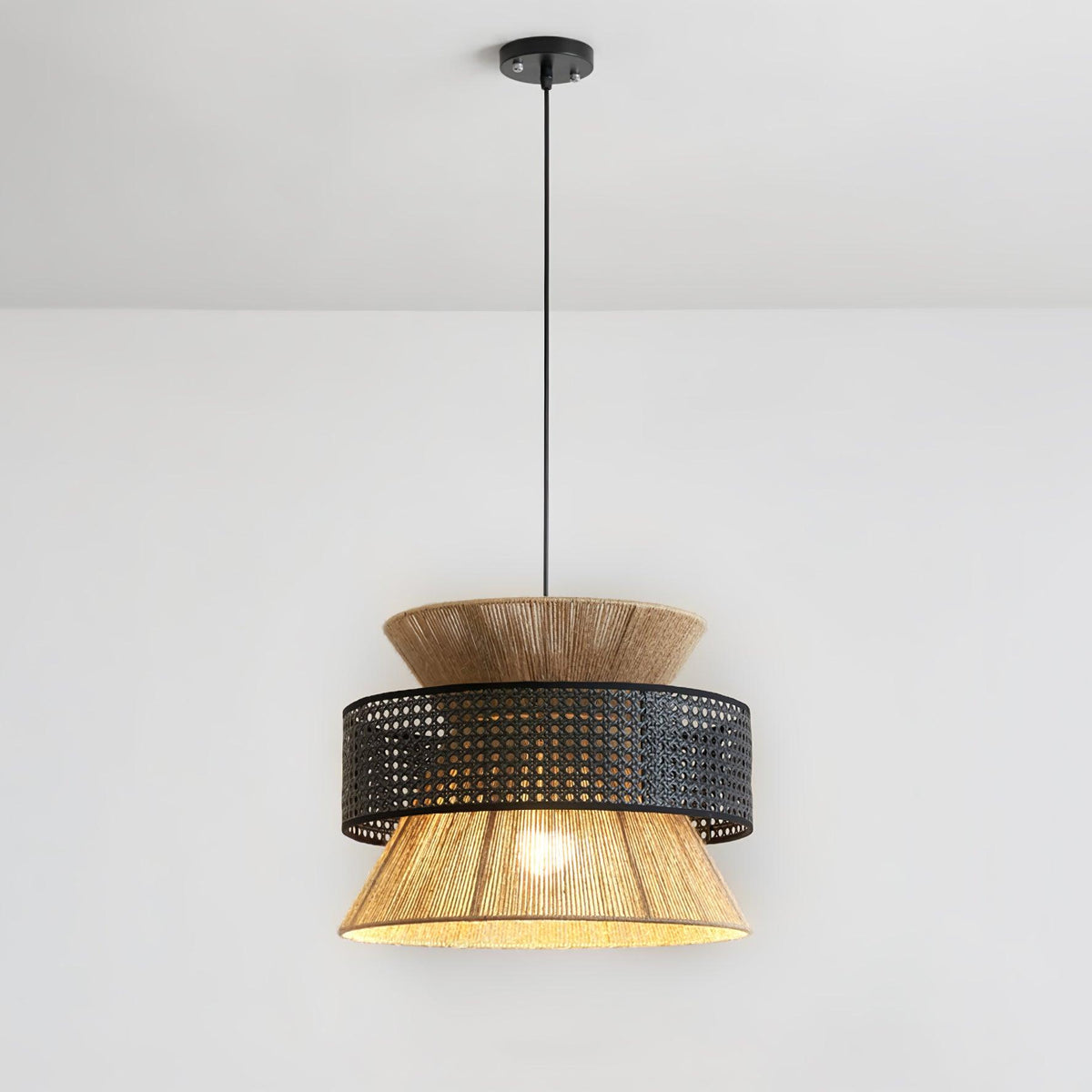 Rattan Bamboo Pendant Lamp — product view 32
