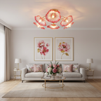 Murano Glass Flowers Ceiling Light — product view 7
