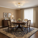 Murano Glass Flowers Ceiling Light — product view 14