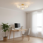 Murano Glass Flowers Ceiling Light — product view 18