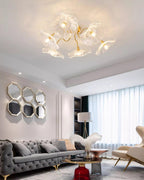 Murano Glass Flowers Ceiling Light — product view 19