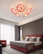 Murano Glass Flowers Ceiling Light — product view 20