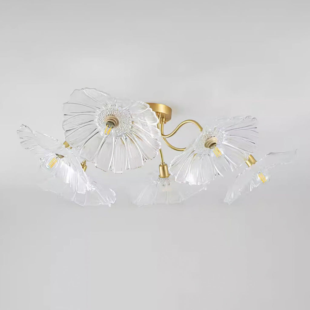 Murano Glass Flowers Ceiling Light — product view 22