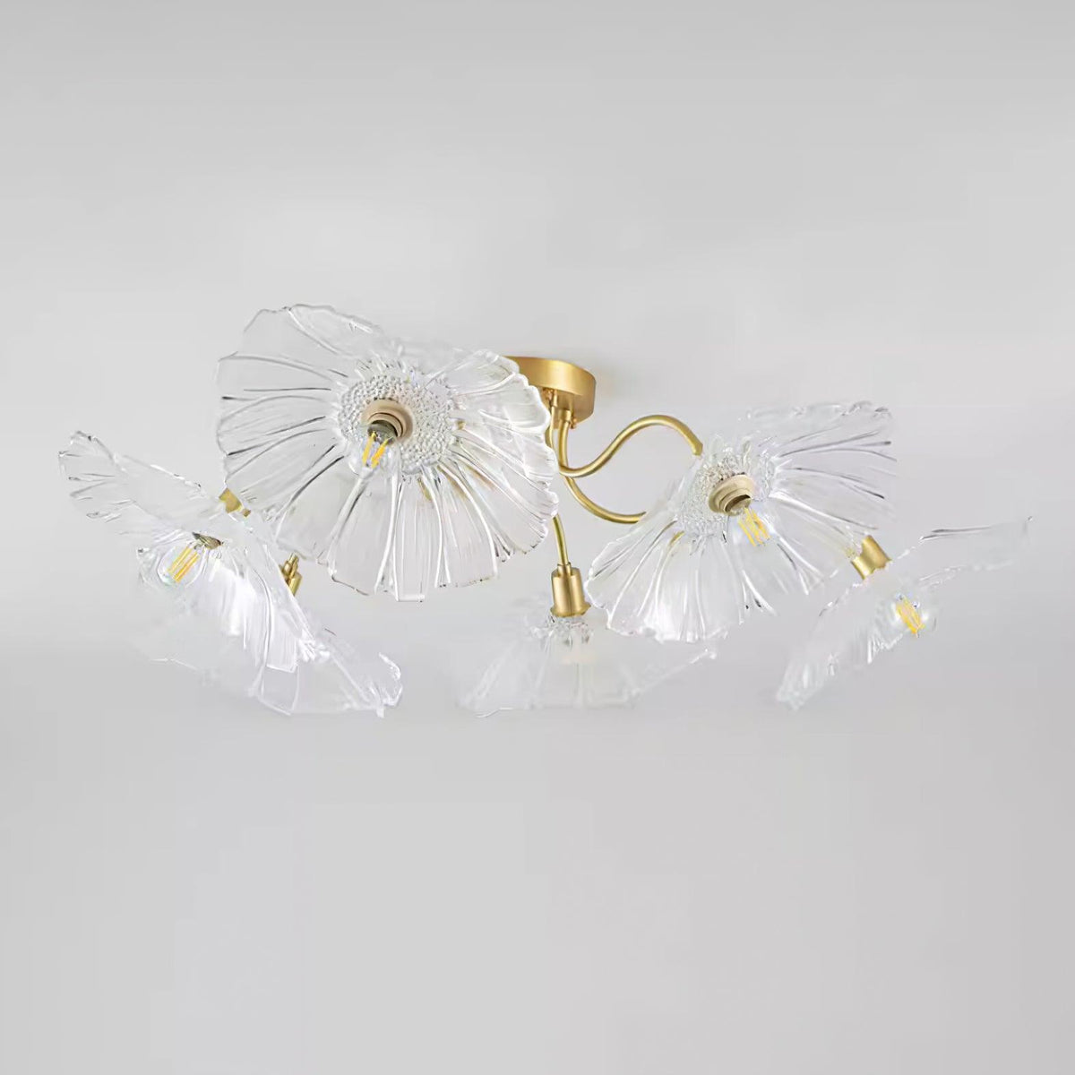 Murano Glass Flowers Ceiling Light — product view 22