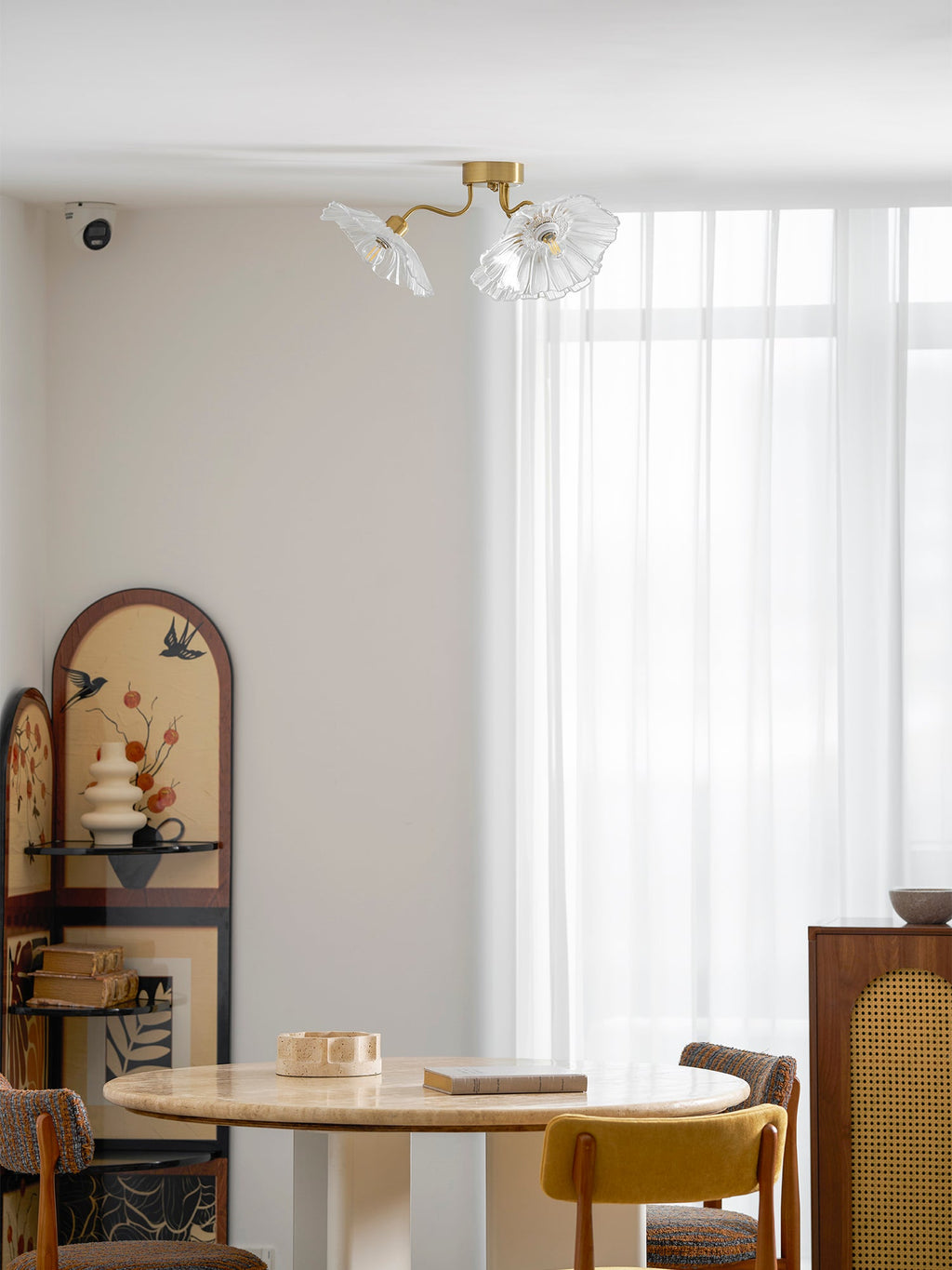 Murano Glass Flowers Ceiling Light — product view 32
