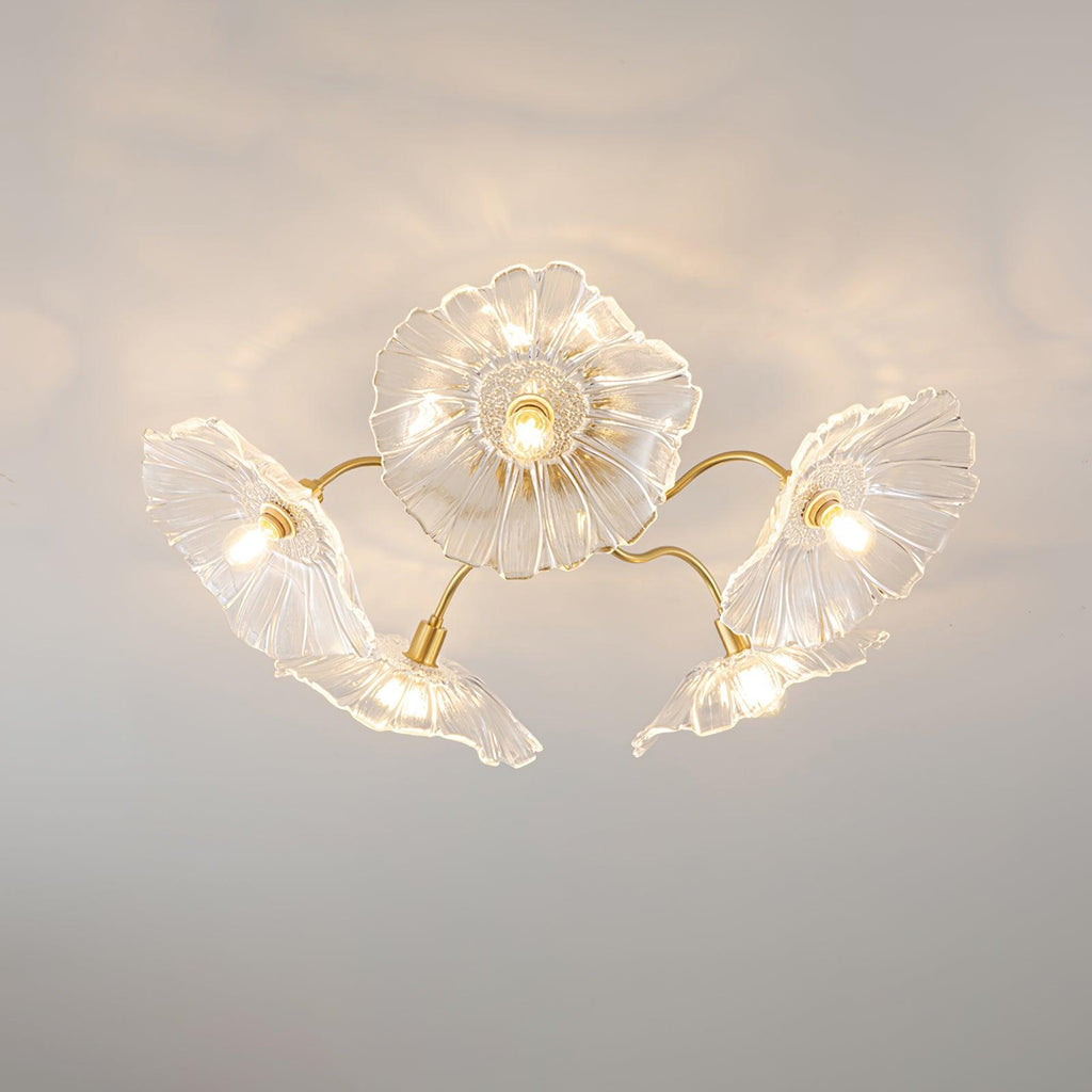 Murano Glass Flowers Ceiling Light — product view 39