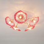 Murano Glass Flowers Ceiling Light — product view 40