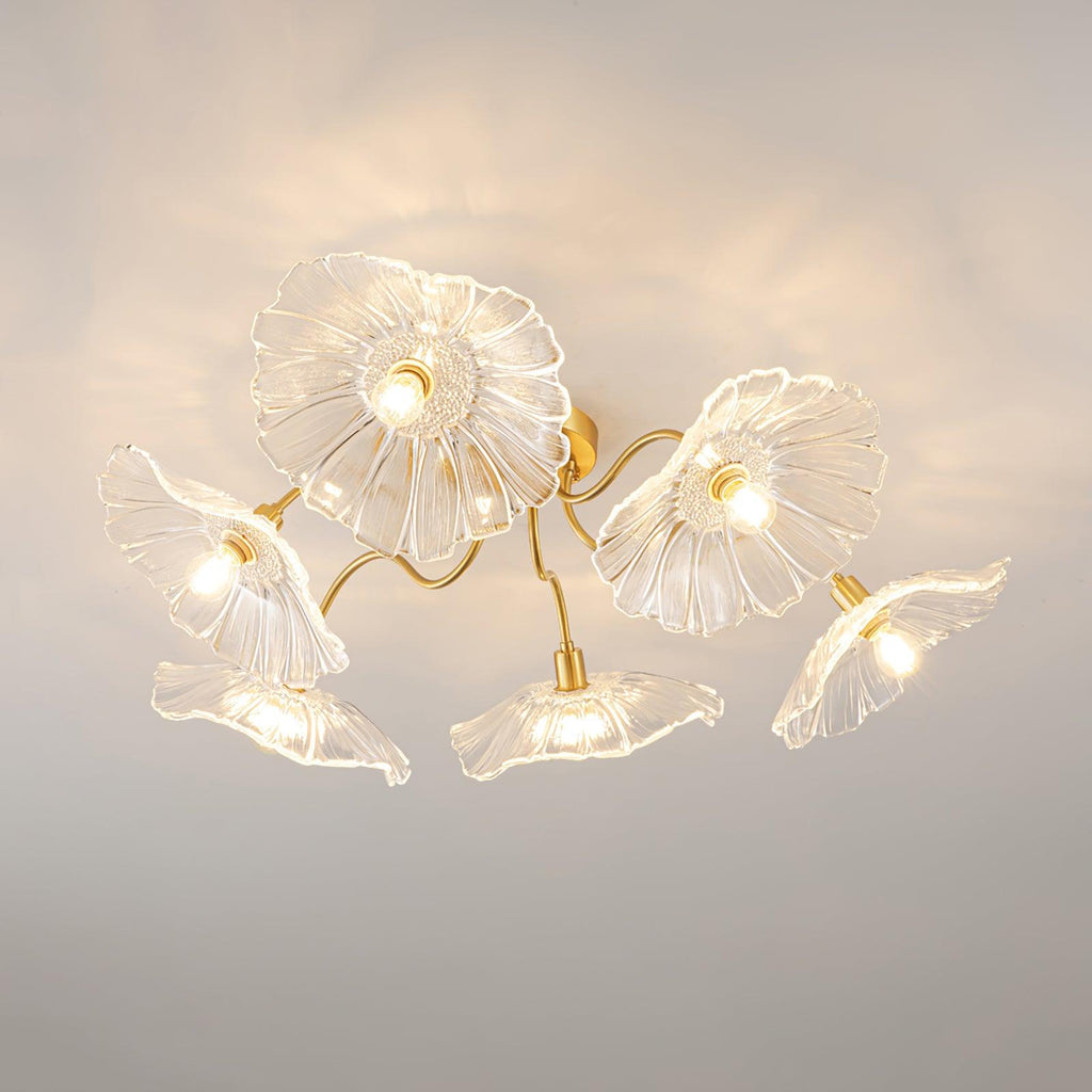 Murano Glass Flowers Ceiling Light — product view 41