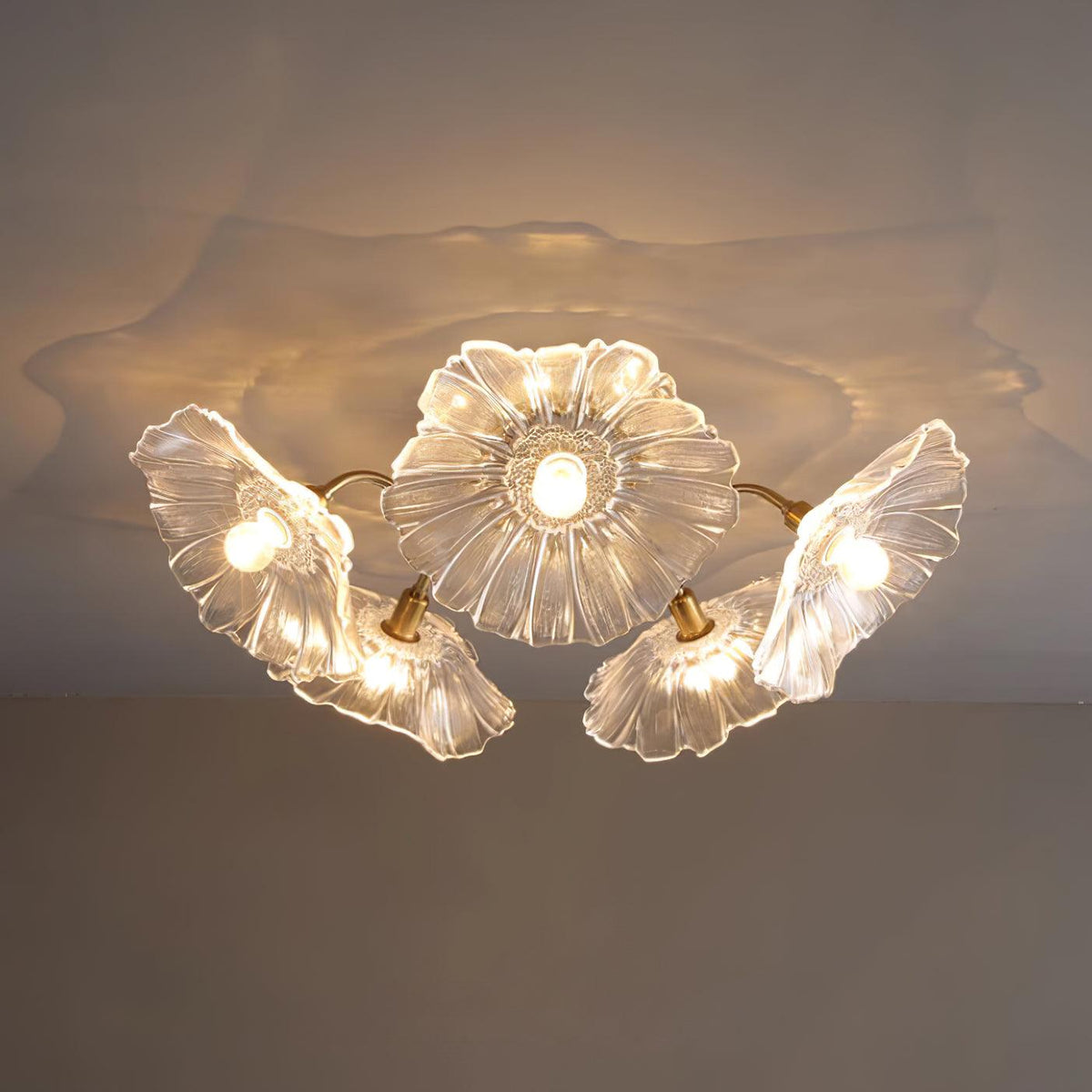 Murano Glass Flowers Ceiling Light — product view 43