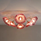 Murano Glass Flowers Ceiling Light — product view 44