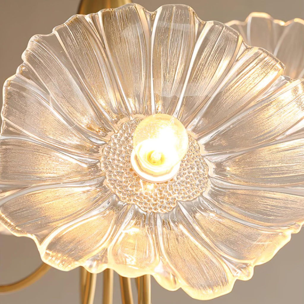 Murano Glass Flowers Ceiling Light — product view 45