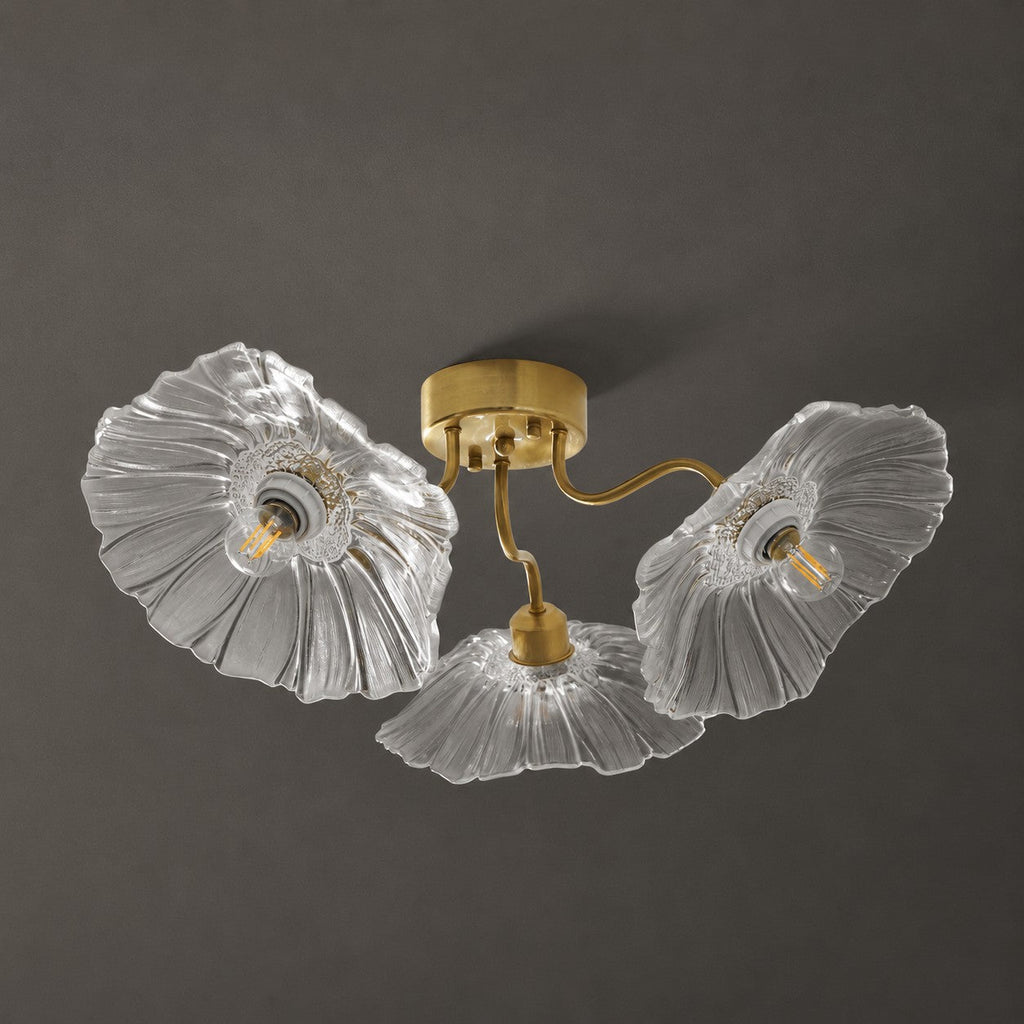 Murano Glass Flowers Ceiling Light — product view 48