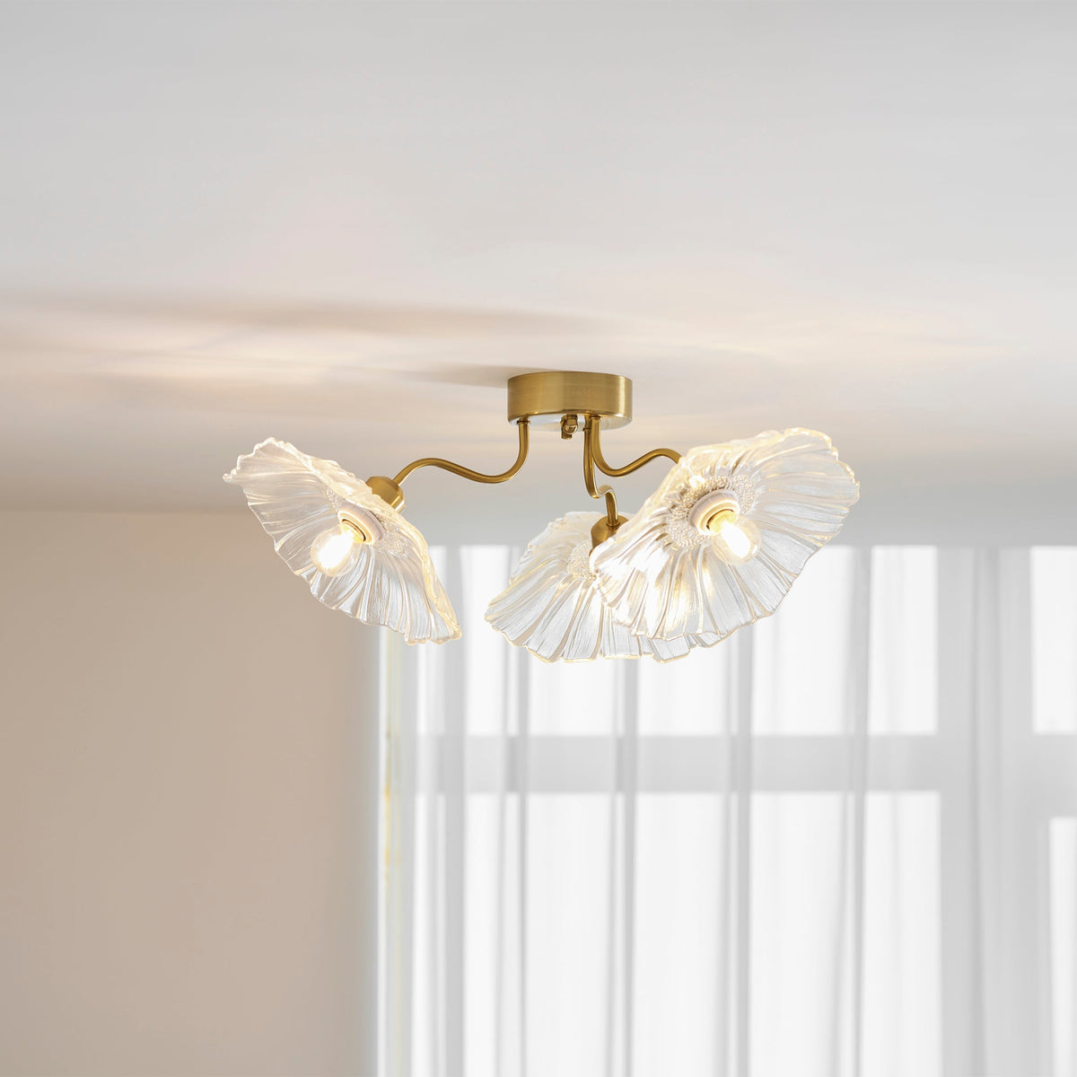 Murano Glass Flowers Ceiling Light — product view 51