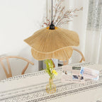 Handmade Straw Hat Metal Pendant Lamp — product view 6