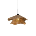 Handmade Straw Hat Metal Pendant Lamp — product view 30