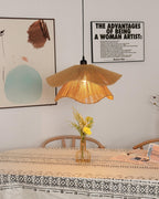 Handmade Straw Hat Metal Pendant Lamp — product view 32