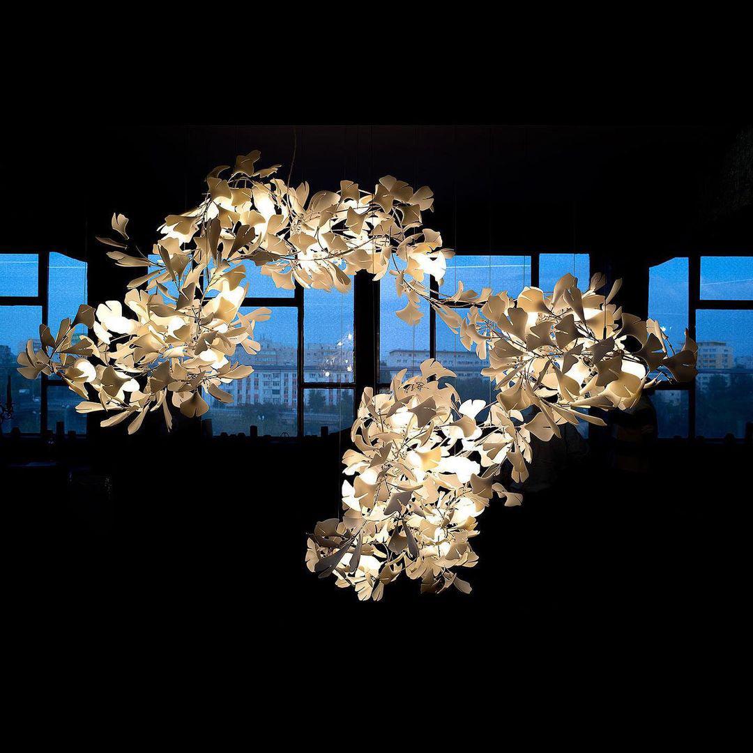 Gingko Chandelier C Style — product view 4