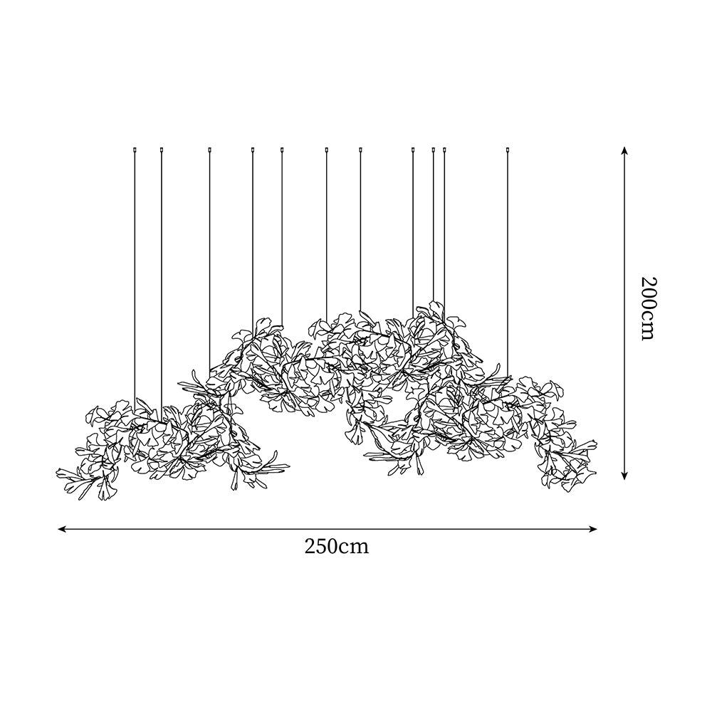 Gingko Chandelier C Style — product view 7