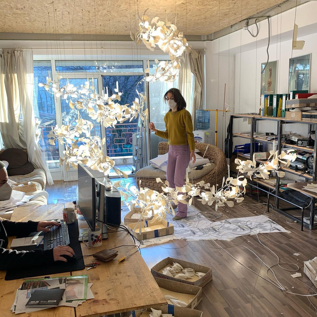 Gingko Chandelier C Style — product view 17