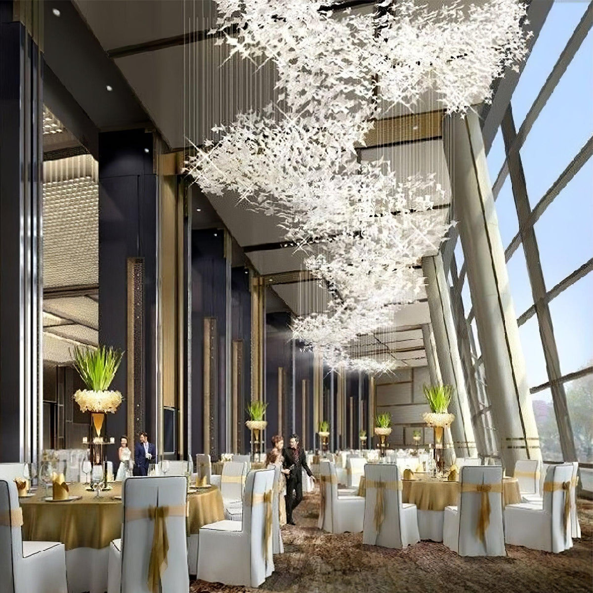 Gingko Chandelier C Style — product view 22