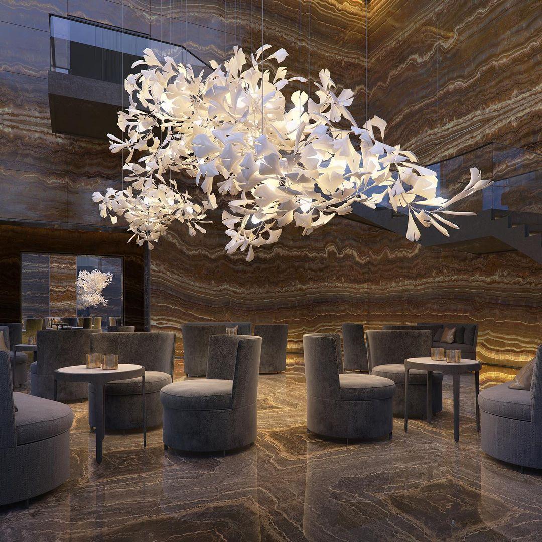 Gingko Chandelier C Style — product view 26